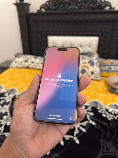 iphone 15pro iCloud lock 256gb 5