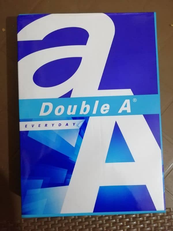 Double A A4 paper rem 70g (2) , 80g (1). Reasonable 1700/- rem final. 4