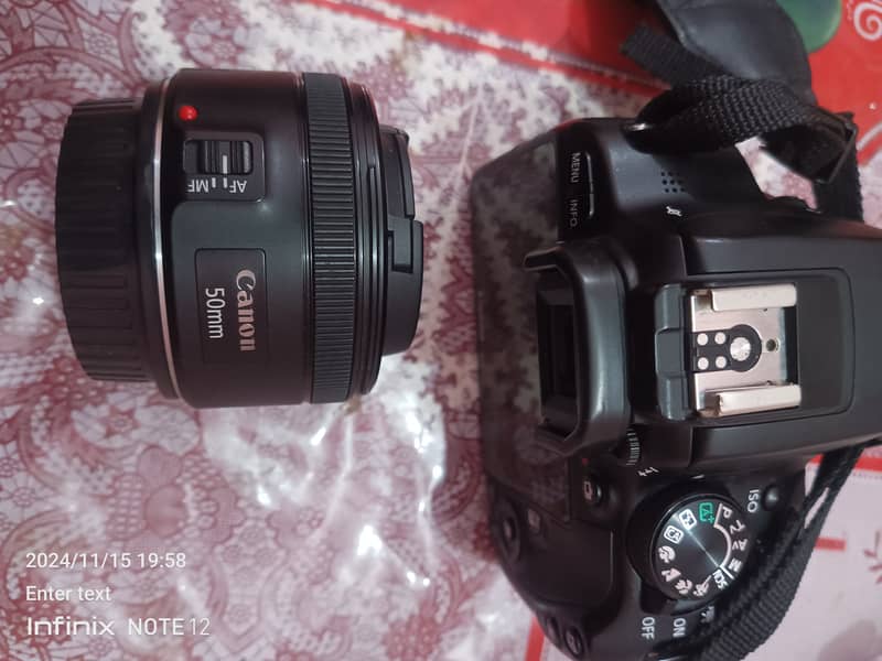 100D canon with 18-55 STM Lens 2