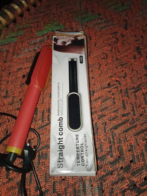 Hair straightener comb 3