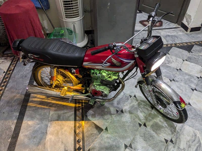 CG 125 2016 model Good Condition 4