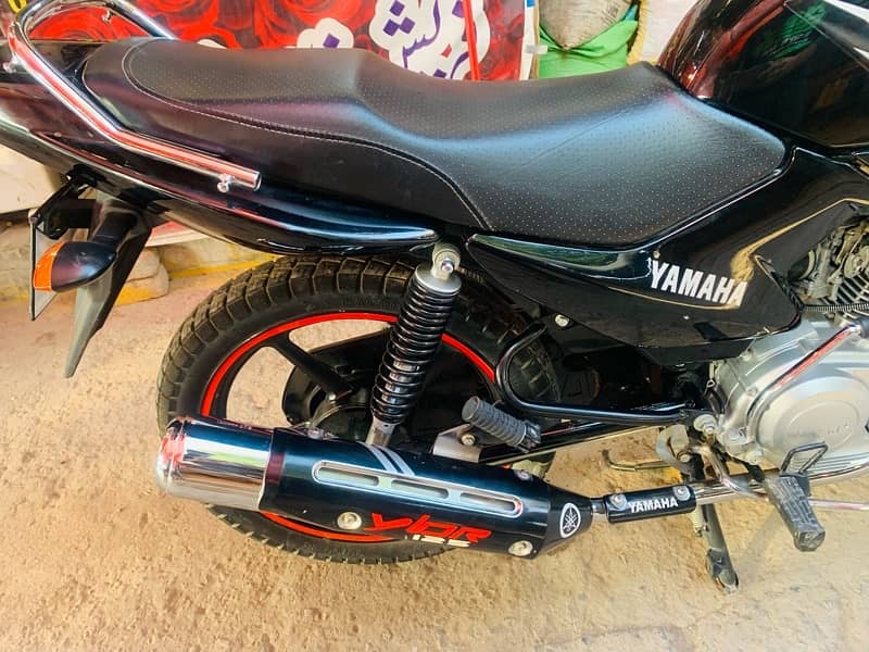 yamaha ybr 125G 9500 km chala geiune 10:10 condition Rawalpindi number 12