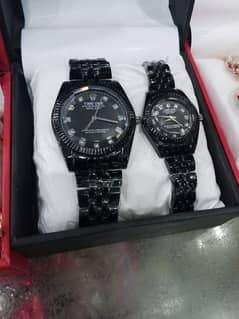 Imported watches Mens + Women's watch set