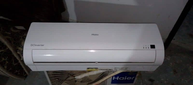 Haier 1 ton dc inventer heat and cool 0