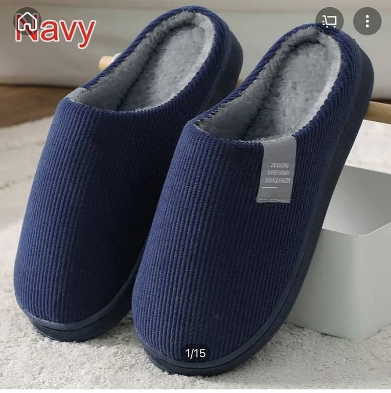 Winter cozy slipper washable 0