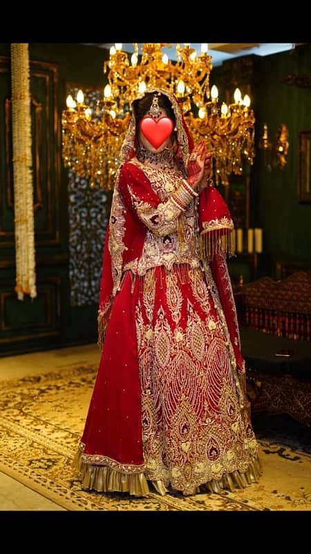 ready to wear Bridal lehnga 1