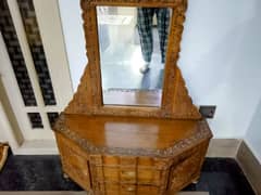 Small Wooden Dressing Table