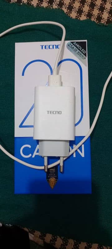 Tecno Camon 20 Official PTA Approved 8+8/256 7