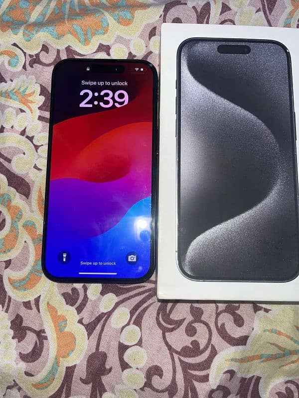 Iphone 15pro Black titanium 6