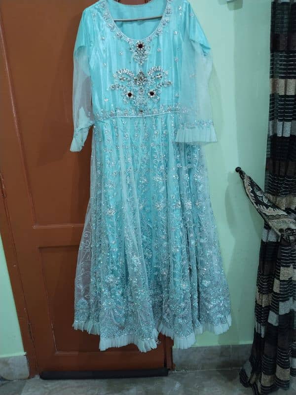 Branded Long Maxi with flare (Sky Blue) for sale 8