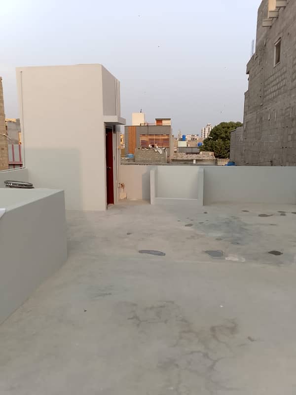 Ground+1, 80 yards, West Open, Brand New, 5A/4 North Karachi 5