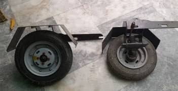 Disable side tyre