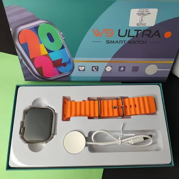 W9 Ultra Smartwatch - Stylish 2.02" HD Screen with Bluetooth Calling 4