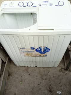 Haier semi Automatic washing + spiner 03235100342