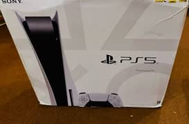 SONY PLAYSTATION 5 DISC EDITION WITH COMPLETE BOX 4.50version 9.9/10CD