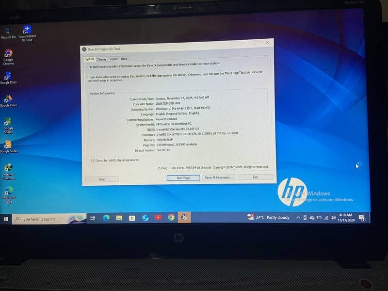 HP PAVILION M6 Notbook URGENT SELL 3