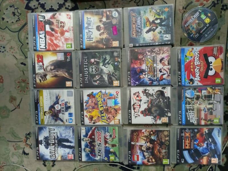 PS3 500gb, 16 Games & 1 Controller 5