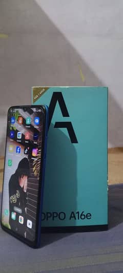 Oppo A16E Mobile 4/64 For Sale.