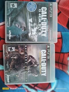 ps3 cod advance warfare and ghost