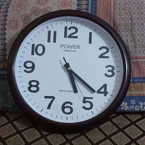 18" inches Wall Clock Watch Wall Hanging Ghari 2