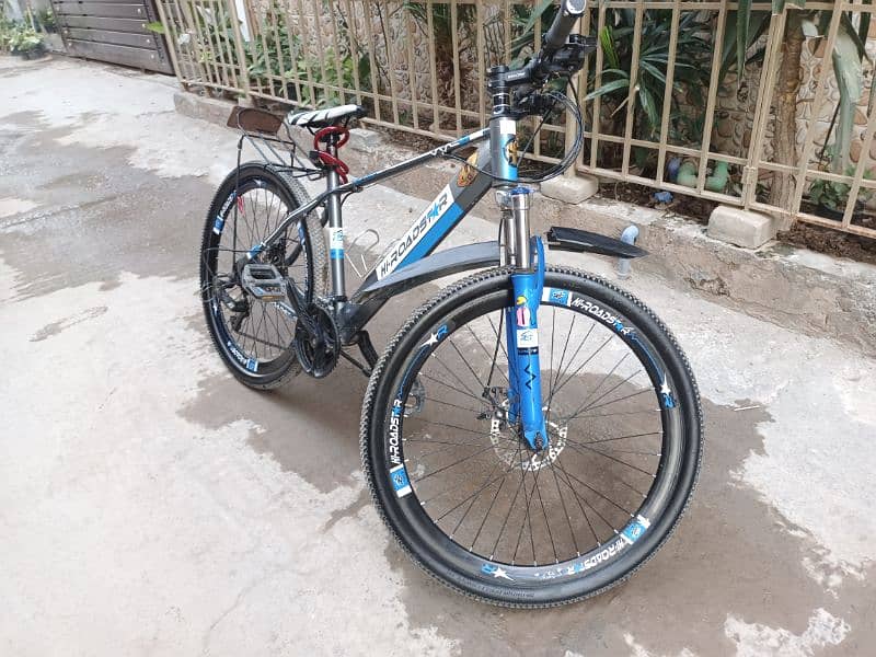 almost new bicycle of hi road star for sale 7