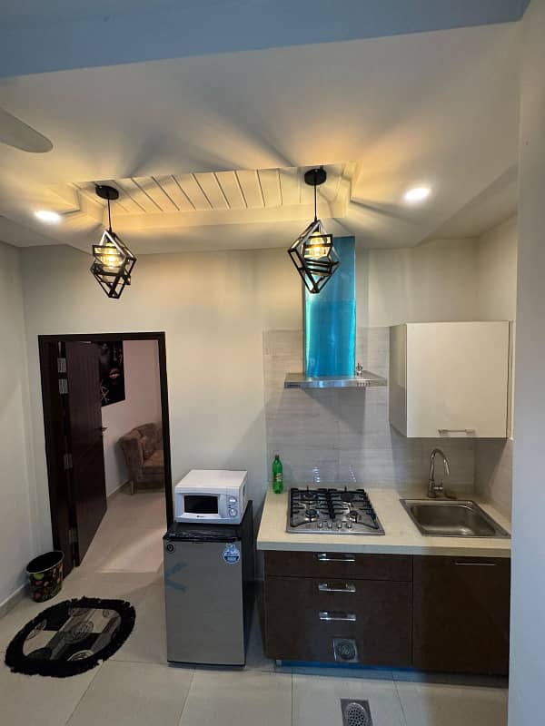 2 Bedroom Fully Furnished Apartment Available For Rent In Zarkon Heights Islamabad Located On Main Gt Road, Very Near To Sirinagar Highway & Islamabad International Airport 7