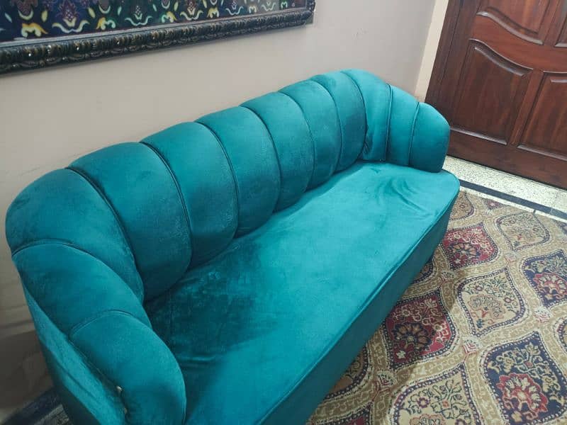 3 Seater New Style Sofa in 3 Colour Blue/Green/Purple 2