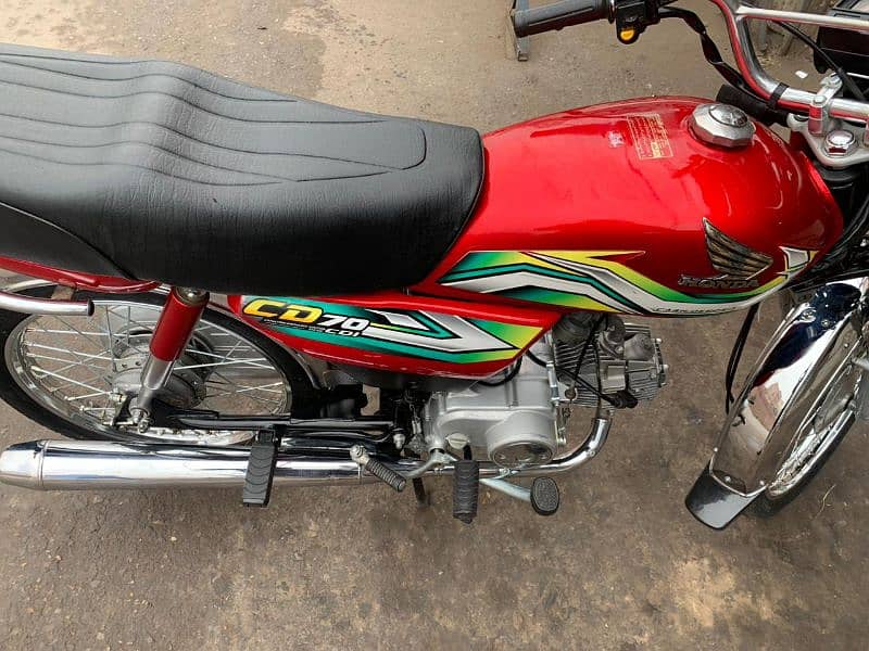 Honda CD 70 applied for condition ten by ten 0