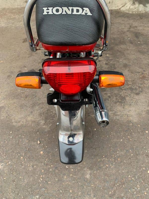 Honda CD 70 applied for condition ten by ten 12