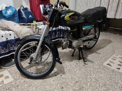 hi speed bike 70cc in mint condition