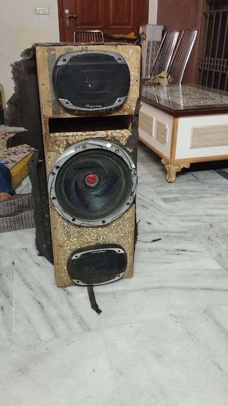 speakers woofer pioneer 1