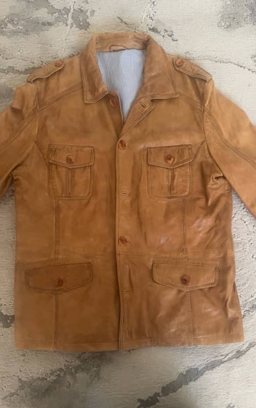 Mens Authentic Leather Jacket 1