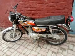 honada 125 black colour