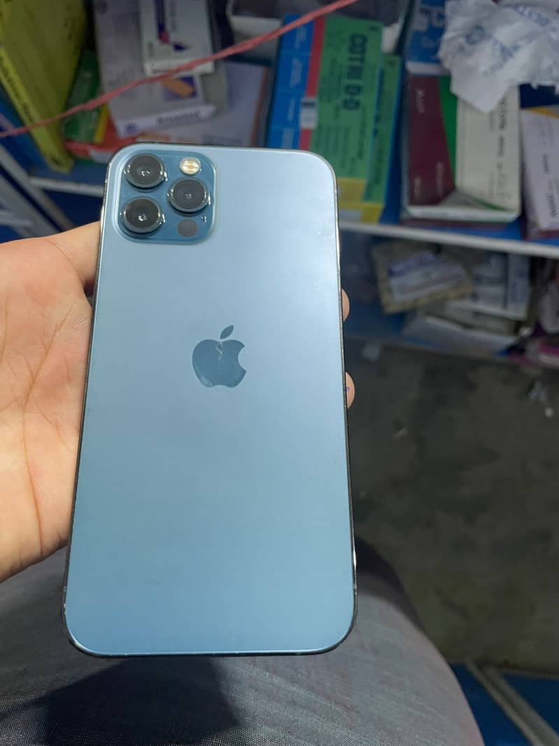 Iphone 12 pro non PTA blue color 128Gb 1