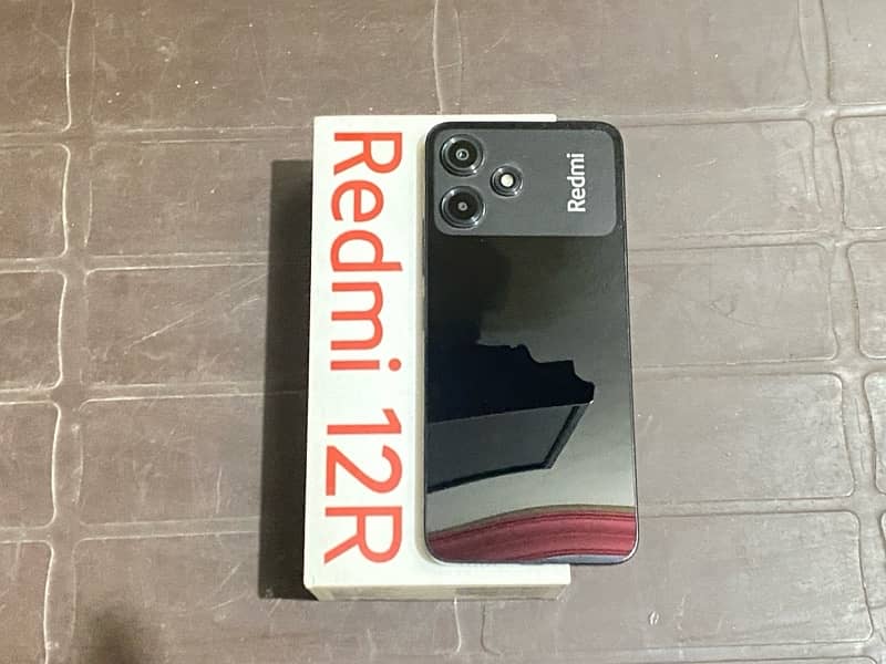 Redmi 12R 4+2/128 gb Non PTA mobile with Box 0