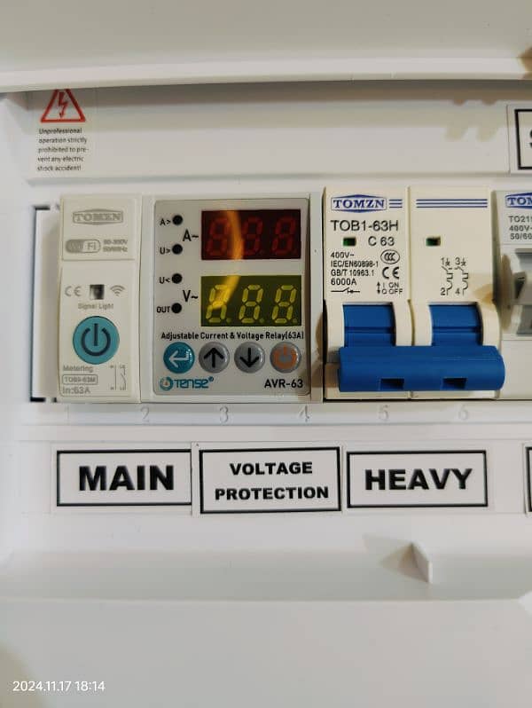 SOLAR AC DISTRIBUTION BOX Complete for 4kw to 8KW project 4