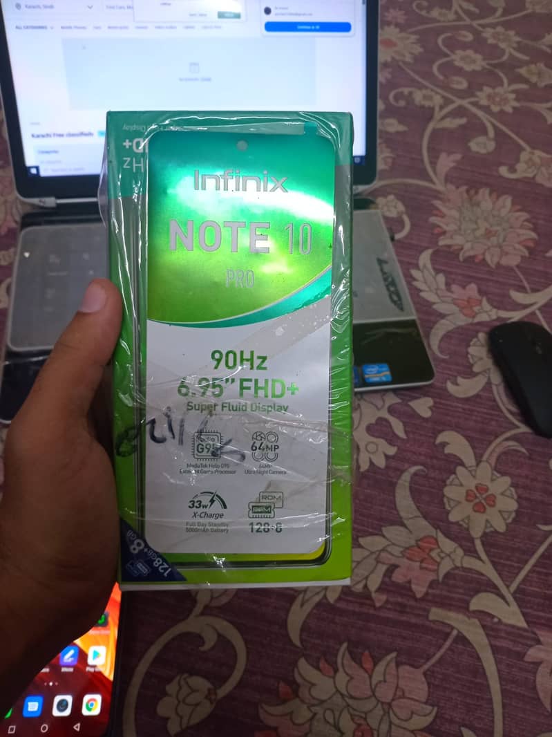 Infinix Note 10 Pro 128+8 0