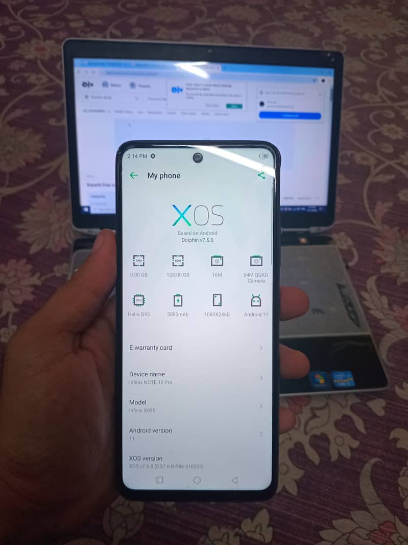 Infinix Note 10 Pro 128+8 6