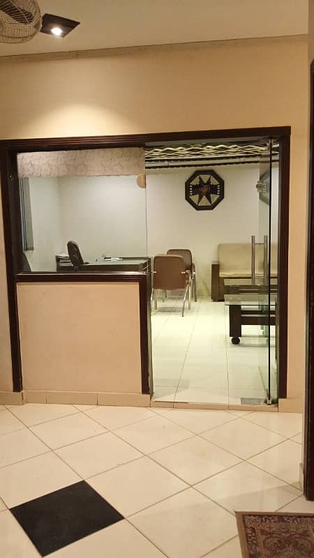 Well Mentain Fully Furnished 2 Bed Lounge For Silent Commercial Purpose Available Rent Prime Location Gulshan-e-iqbal Block-5 1