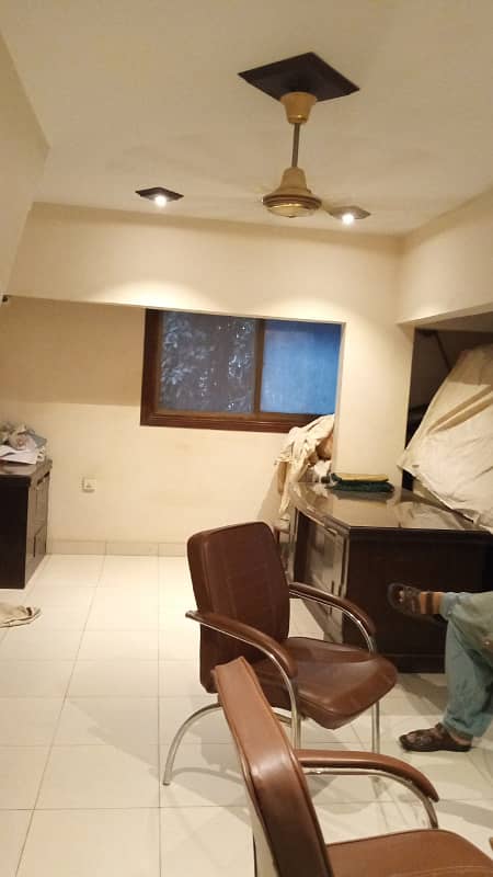 Well Mentain Fully Furnished 2 Bed Lounge For Silent Commercial Purpose Available Rent Prime Location Gulshan-e-iqbal Block-5 5