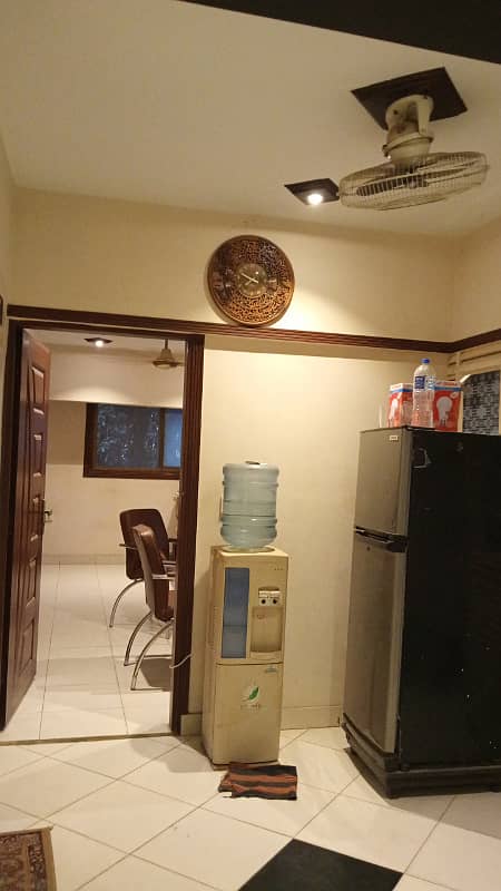 Well Mentain Fully Furnished 2 Bed Lounge For Silent Commercial Purpose Available Rent Prime Location Gulshan-e-iqbal Block-5 8