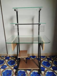 Computer Glass trolley