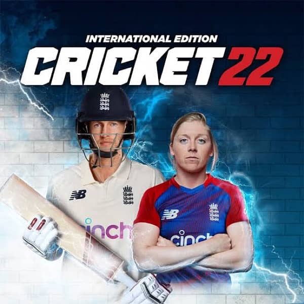 Cricket 22  in primary slot ps5 for sale 0