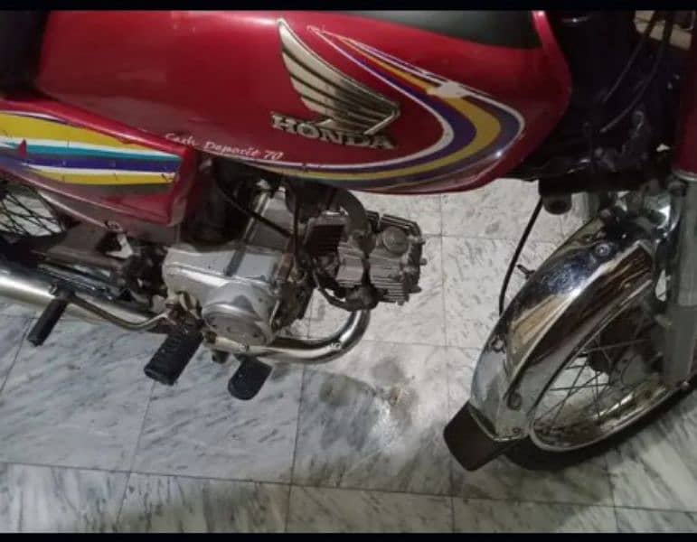 Honda CD 70 2014 Good Running. . All okay ha . . . Emergency Sale 6