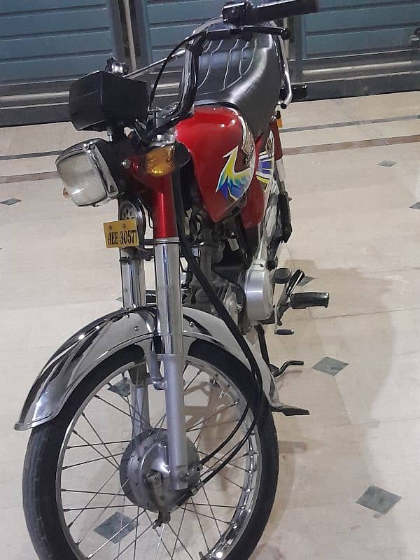 Honda CD 70 All punjab num. 1