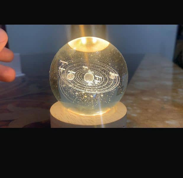 3D Crystal Ball Lamp 2