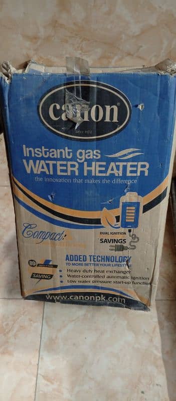 Canon Instant Gas water Heater 16D -plus 0