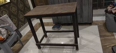 wood table