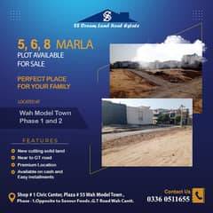 3.5 Marla commercial plot for sale Model town phs 1