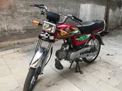 Honda CD70 2020Modal| Engine 10/10|Total Original |Biometric Available